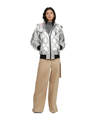 Bankhead Bomber Metallic Silver