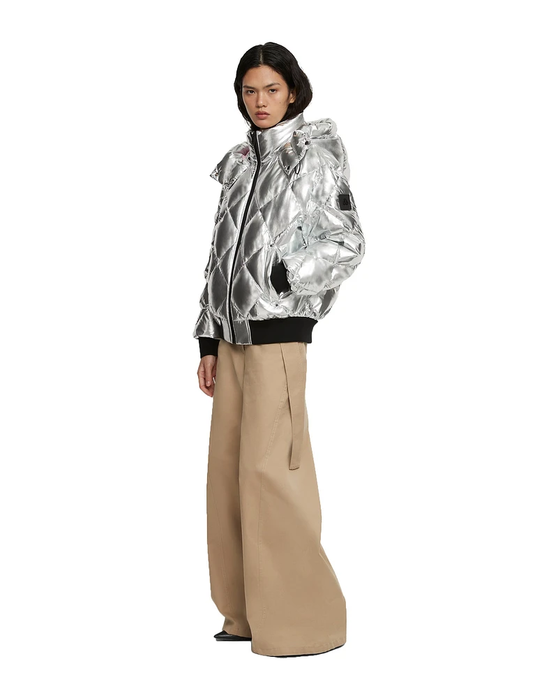 Bankhead Bomber Metallic Silver