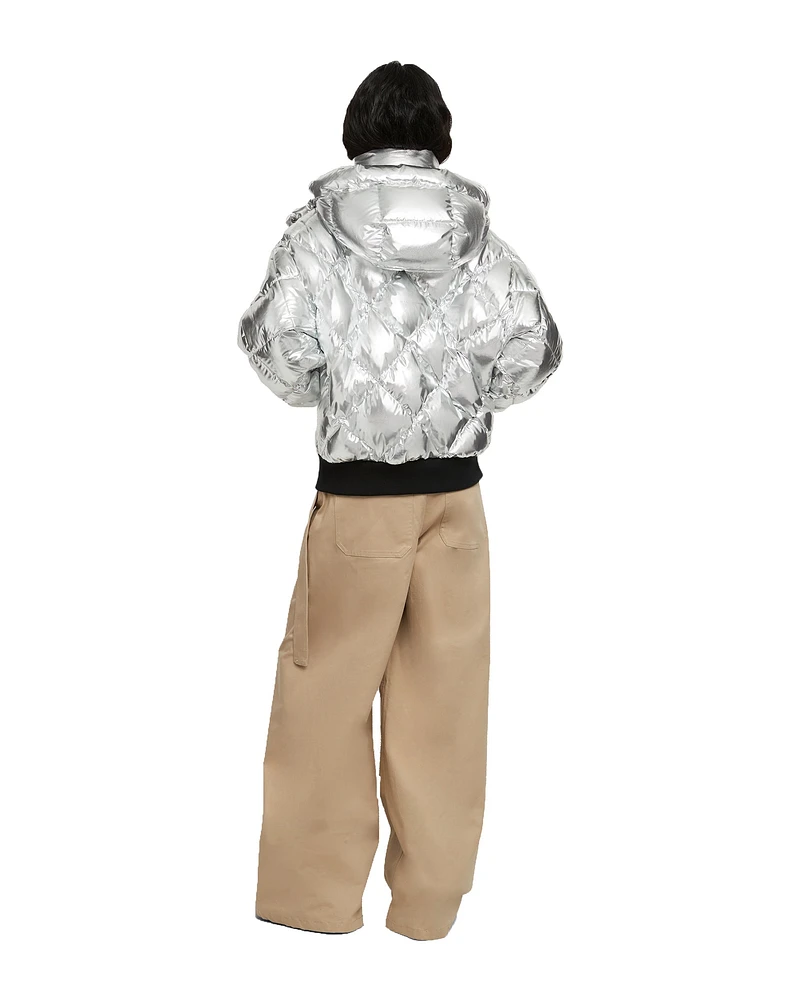 Bankhead Bomber Metallic Silver
