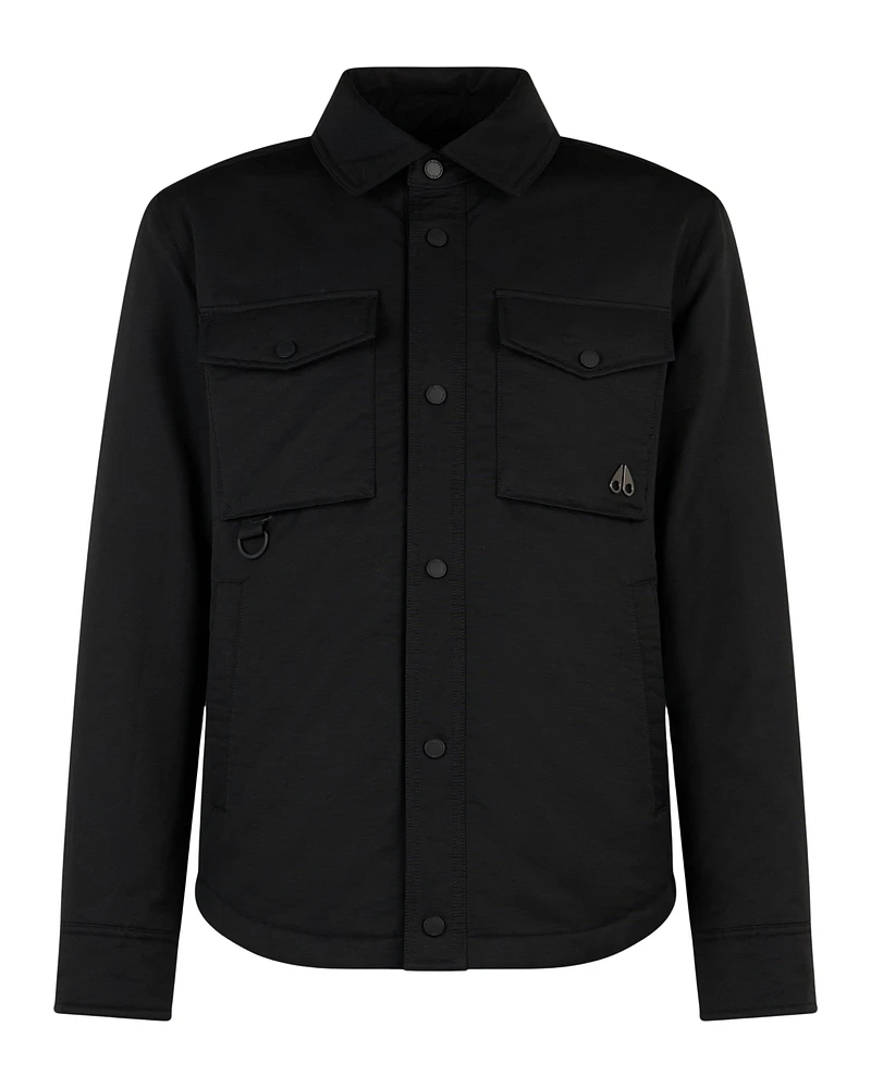 West Shirt Jacket Black