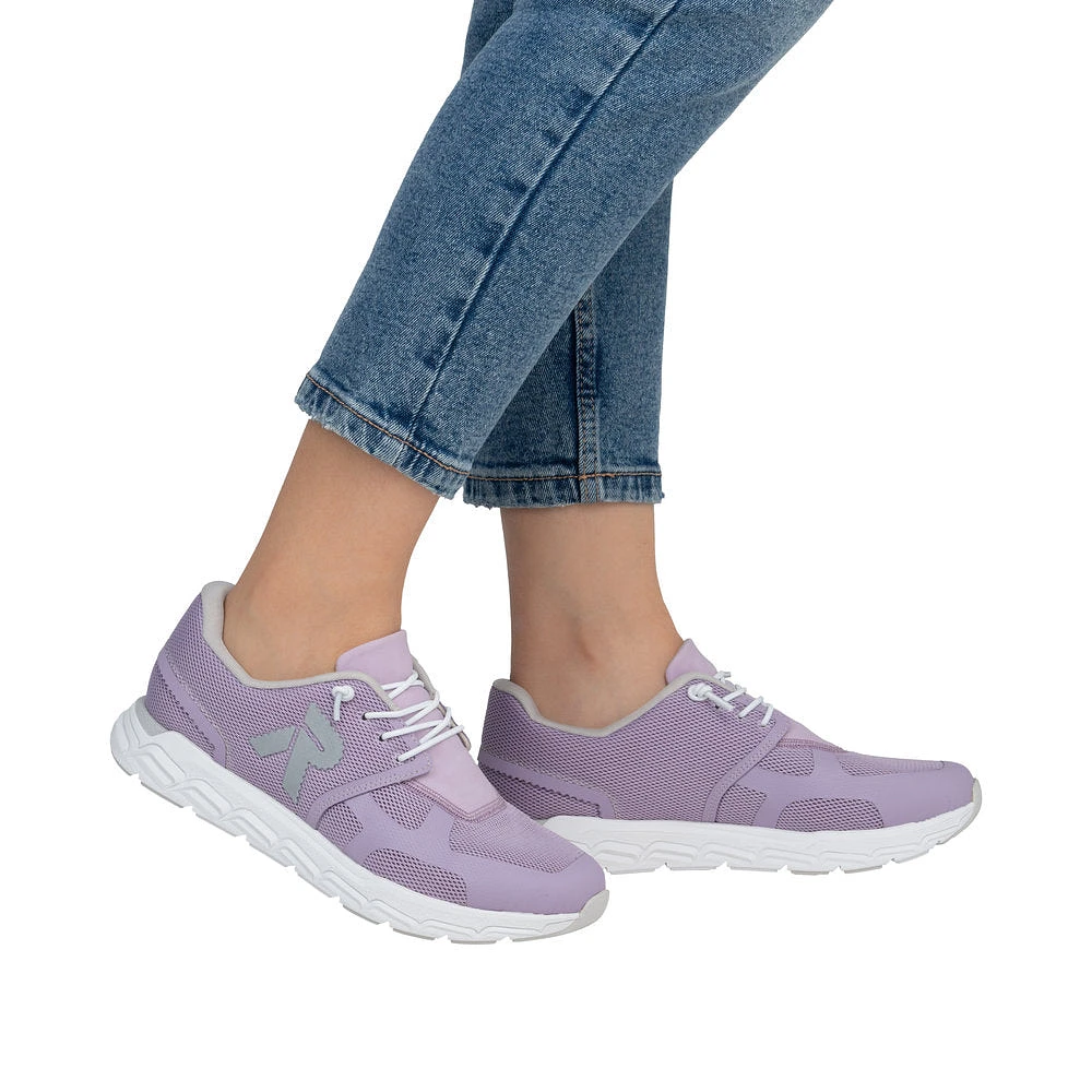 Mauve Lace Up