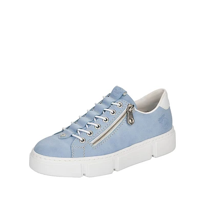 Aqua Blue Lace Up