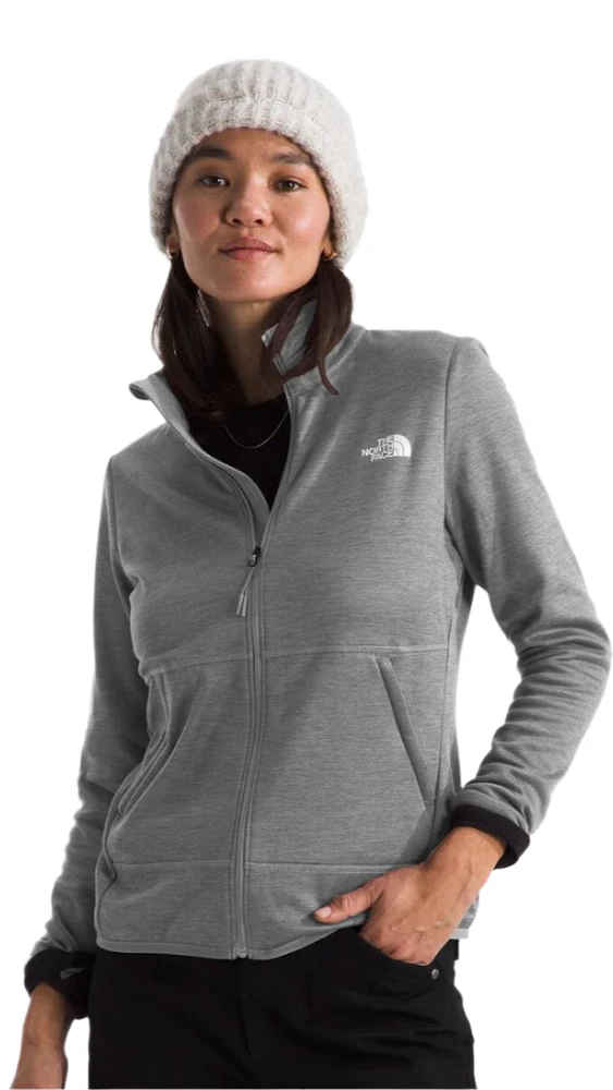 Women's Canyonlands Full Zip TNF Medium Grey Heather-npf