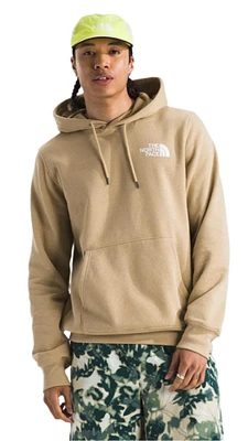 Men's Box Nse Pullover Hoodie Khaki Stone