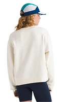 Women's Evolution Fleece Crew White Dune