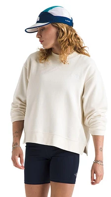 Women's Evolution Fleece Crew White Dune