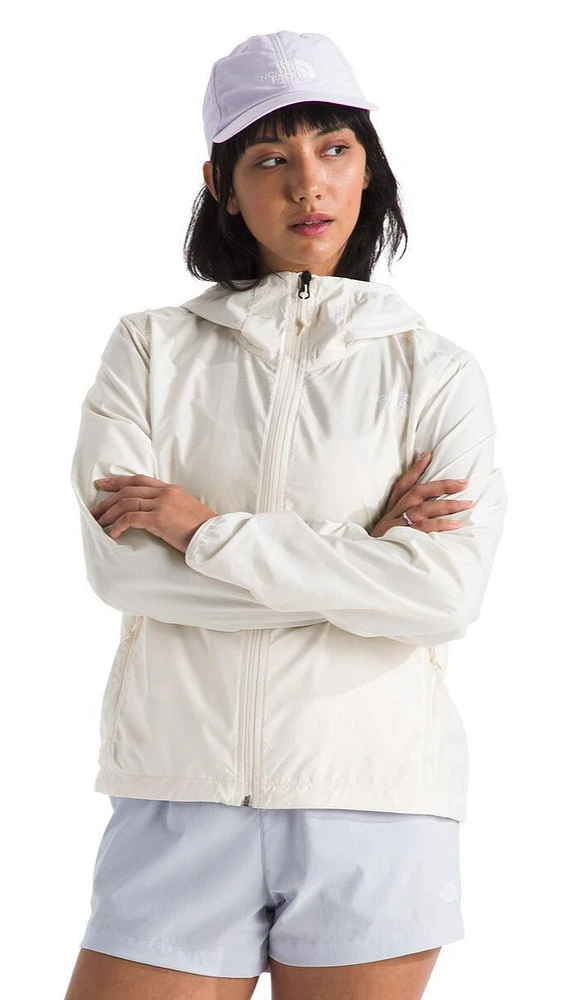 Women's TNF Cyclone Wind Jacket White Dune