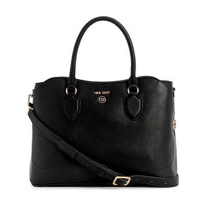 Brecken 2 Comp Satchel Black