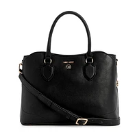 Brecken 2 Comp Satchel Black