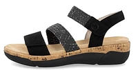 Black Cross Strap