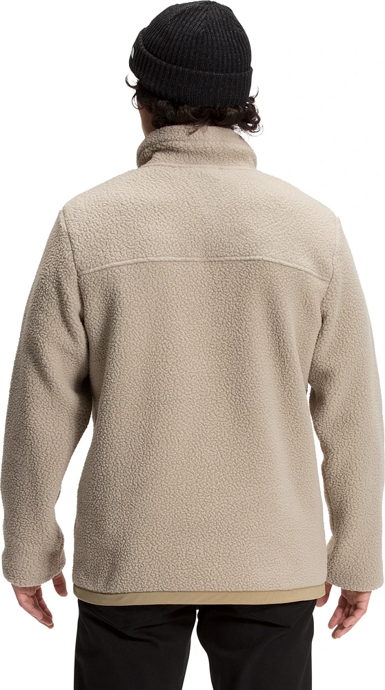 Men's Cragmont 1/4 Snap Pullover Flax/Kelp Tan