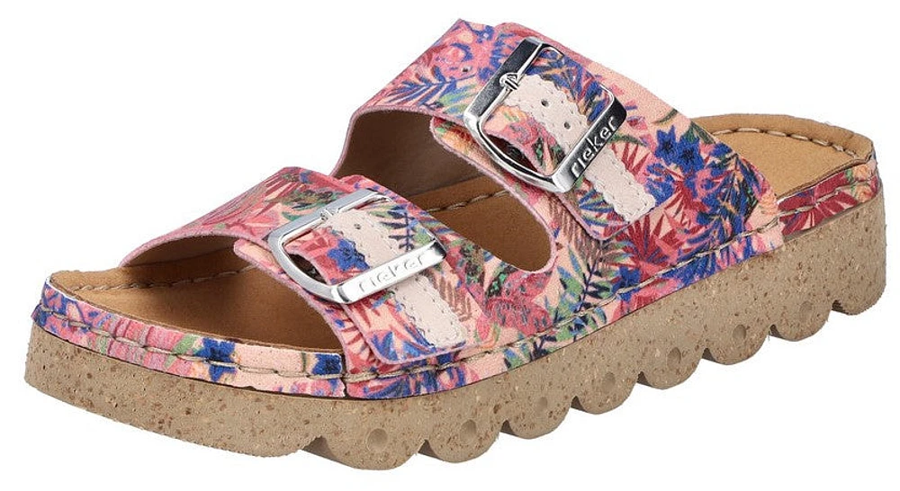 Pink Floral Slide