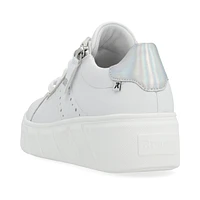 White Lace Up