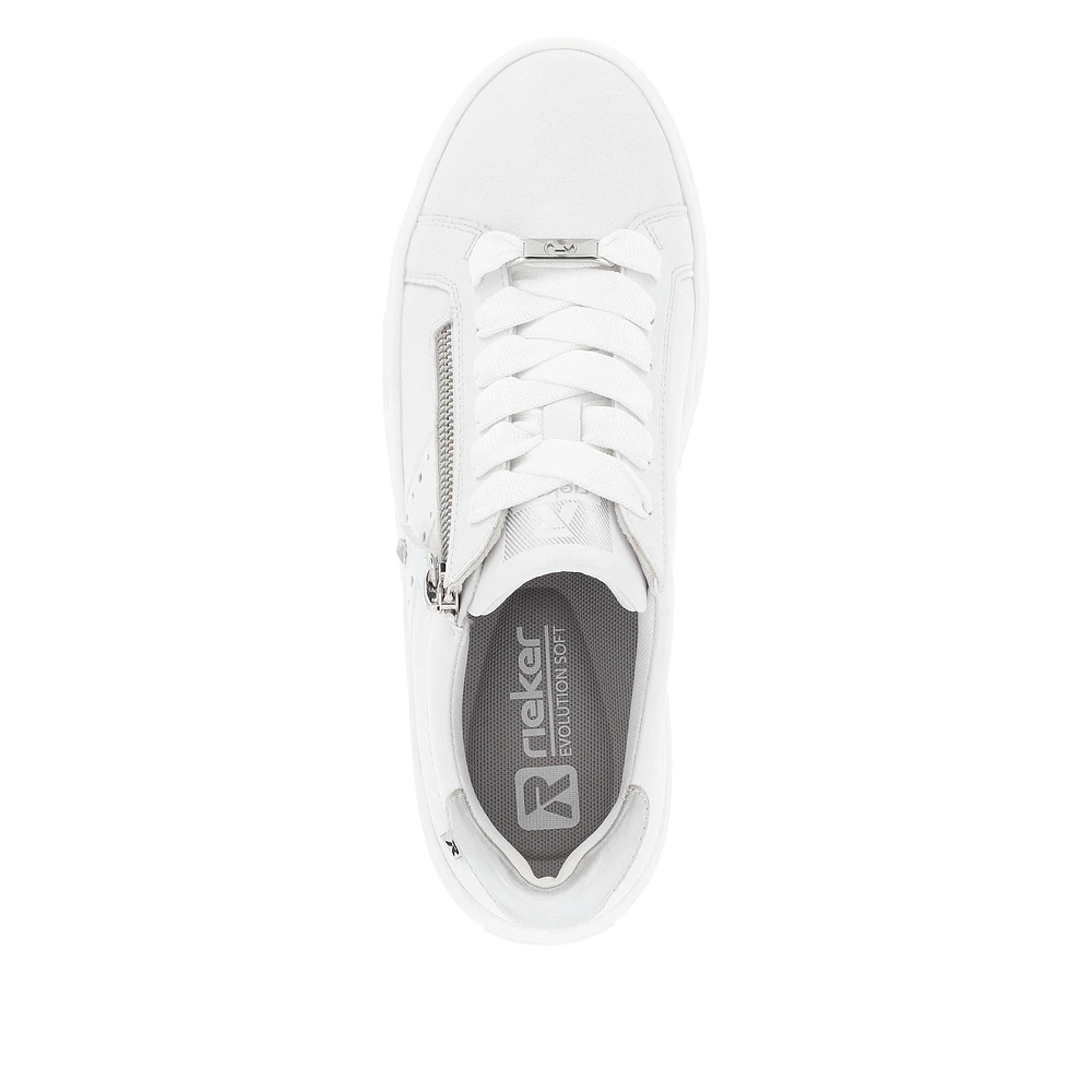 White Lace Up