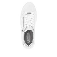 White Lace Up