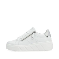 White Lace Up