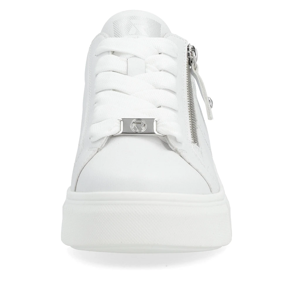 White Lace Up