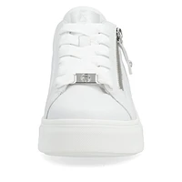 White Lace Up