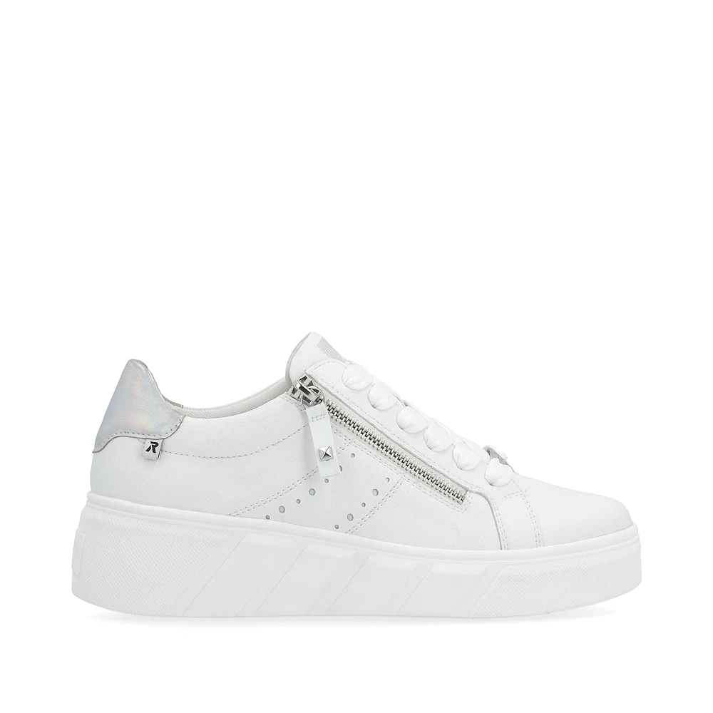 White Lace Up