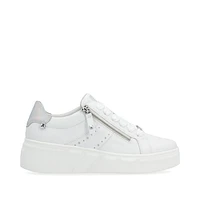 White Lace Up