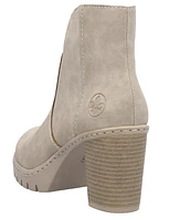 Champagne Heeled Boot