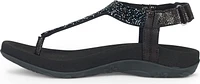 Jade Sparkle Thong Black