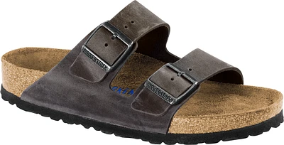 Arizona Soft Footbed Oiled Leather Iron - Regular Fit