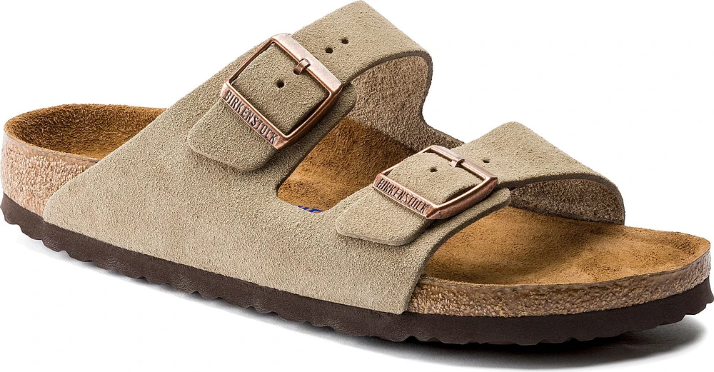 Arizona Soft Footbed Taupe Suede - Regular