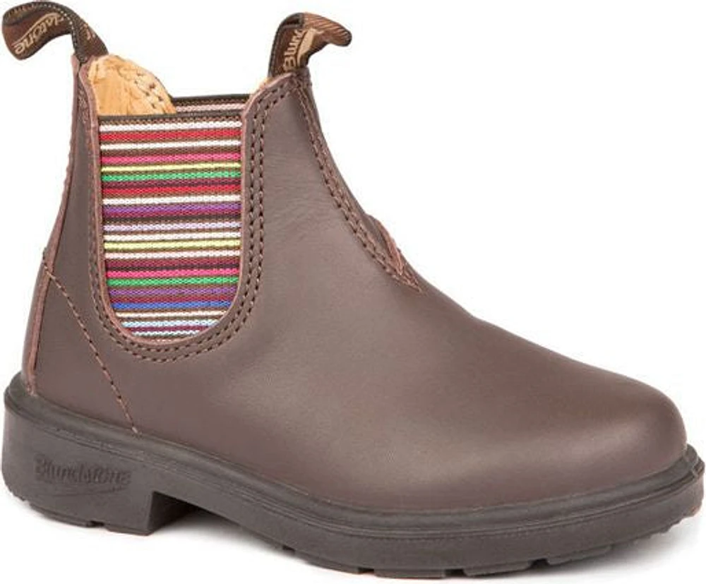 Blundstone 1413 - Kids Brown Striped Elastic