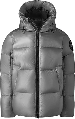 Crofton Puffer Black Disc Boulder Grey