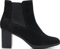 Bayla Rose Black Suede