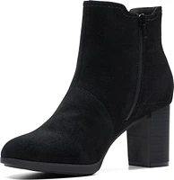 Bayla Rose Black Suede