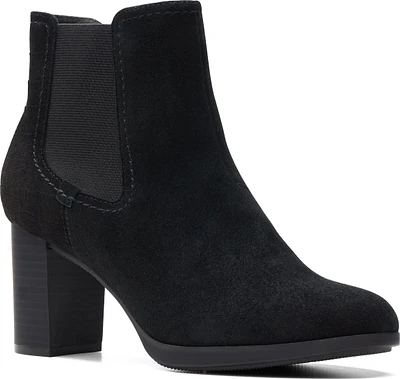 Bayla Rose Black Suede