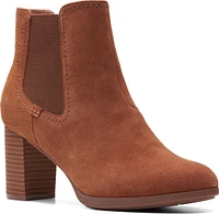 Bayla Rose Tan Suede