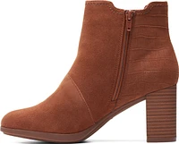 Bayla Rose Tan Suede