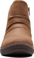 Caroline Derby Dark Tan Suede