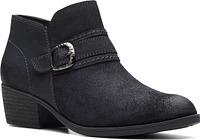 Charlten Bay Black Suede