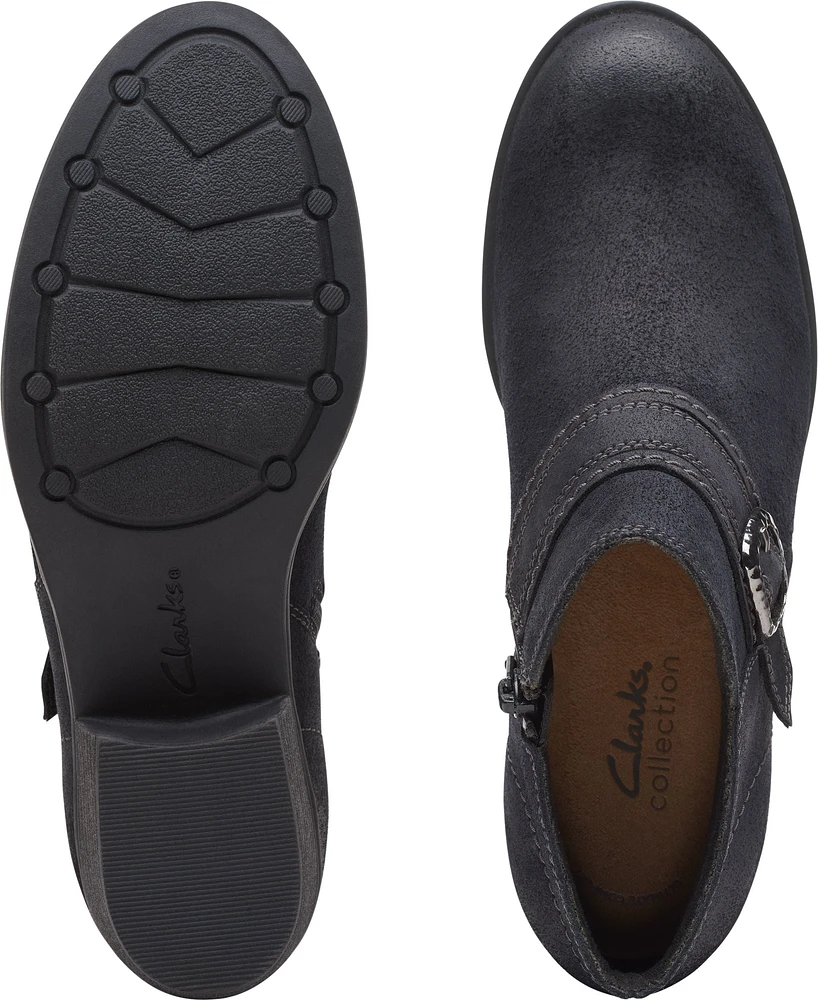 Charlten Bay Black Suede