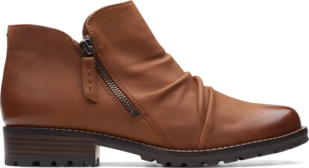 Clarkwell Zip Dark Tan