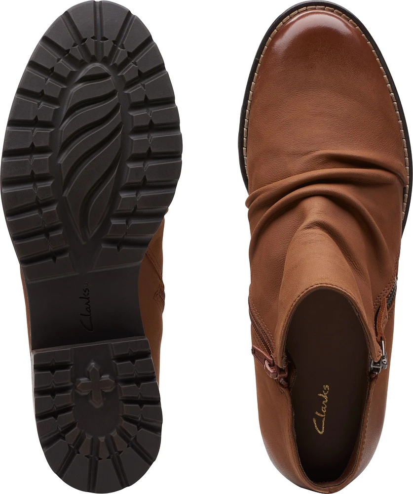 Clarkwell Zip Dark Tan