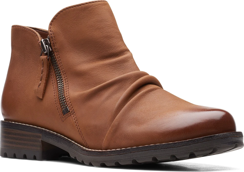 Clarkwell Zip Dark Tan