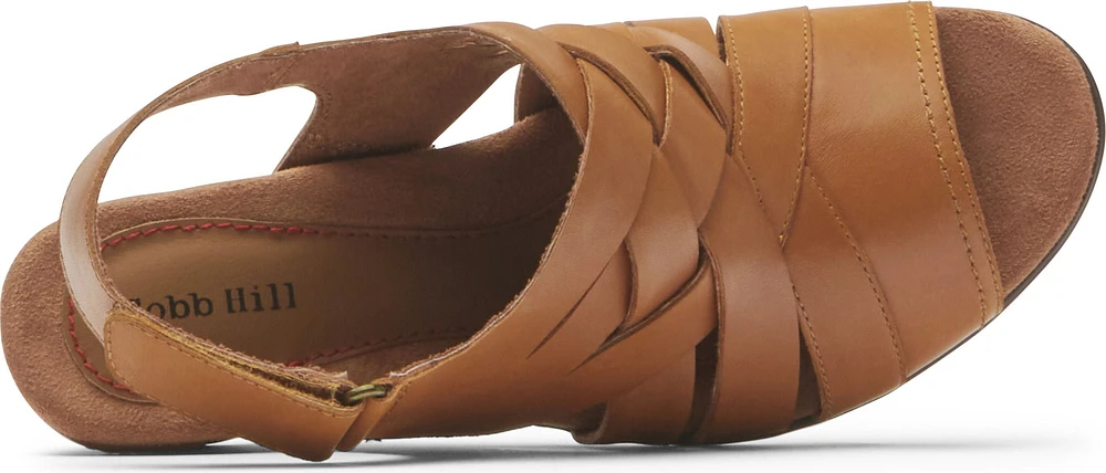 Laurel Woven Sandal Honey