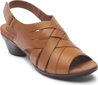 Laurel Woven Sandal Honey