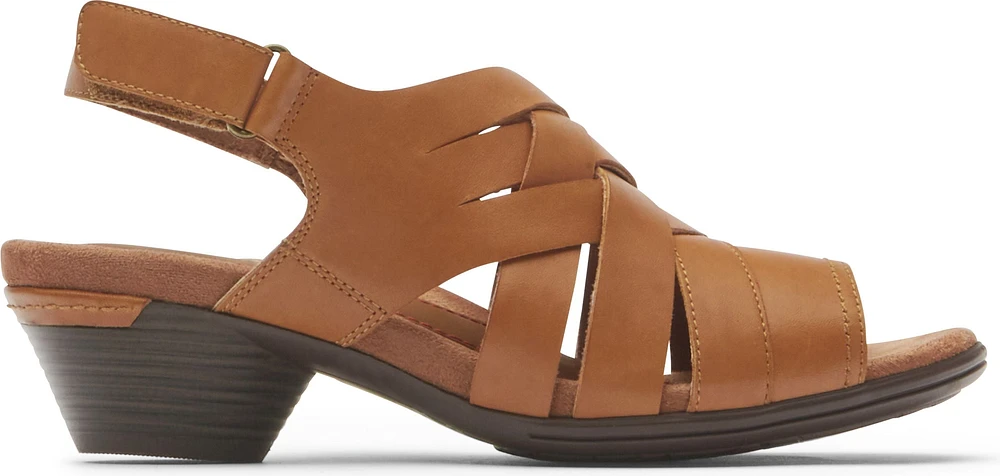 Laurel Woven Sandal Honey