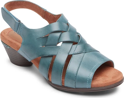 Laurel Woven Sandal Teal