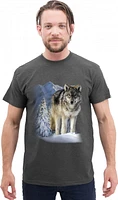 T-shirt Winter Wolf