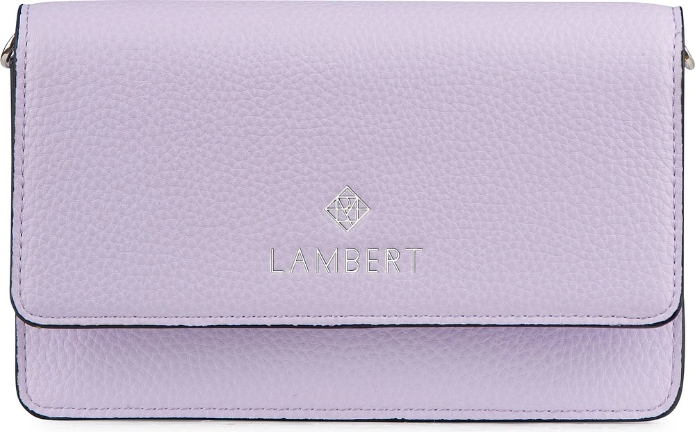 2 In 1 Wallet Crossbody SLG Lavender Pebble