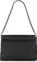 3 In 1 Crossbody Shoulder Bag Black Pebble