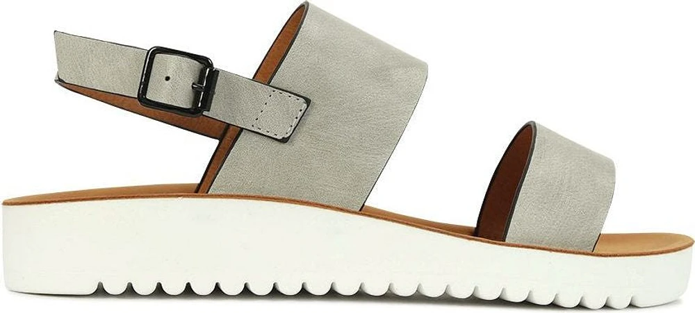 Nina Sandal Light Grey