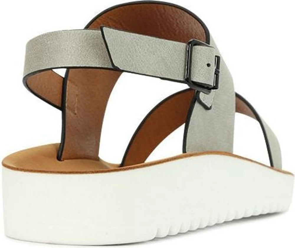 Nina Sandal Light Grey